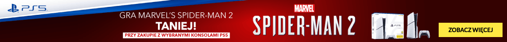 GIK - PS5 - Spider-Man2 - 99 Gry na PS5 Pady do PS4 - belka desktop